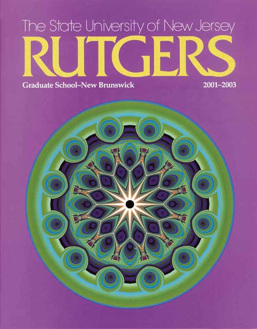 Picture of the 2001-2003 Rutgers University Graduate Catalog