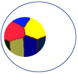 Smaller version of polynomiograph to the right.